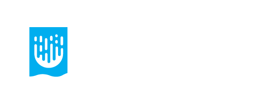 This is the primary Muscle Rehab® logo in its standard horizontal lockup:

Icon: A blue shield with stylized vertical lines and dots, evoking both muscle fibers and water droplets—representing the brand’s athletic recovery and hydrotherapy focus.

Wordmark: “MUSCLE REHAB” in bold, modern white sans-serif type, with “MUSCLE” stacked above “REHAB.”

Trademark: Registered ® symbol included.
